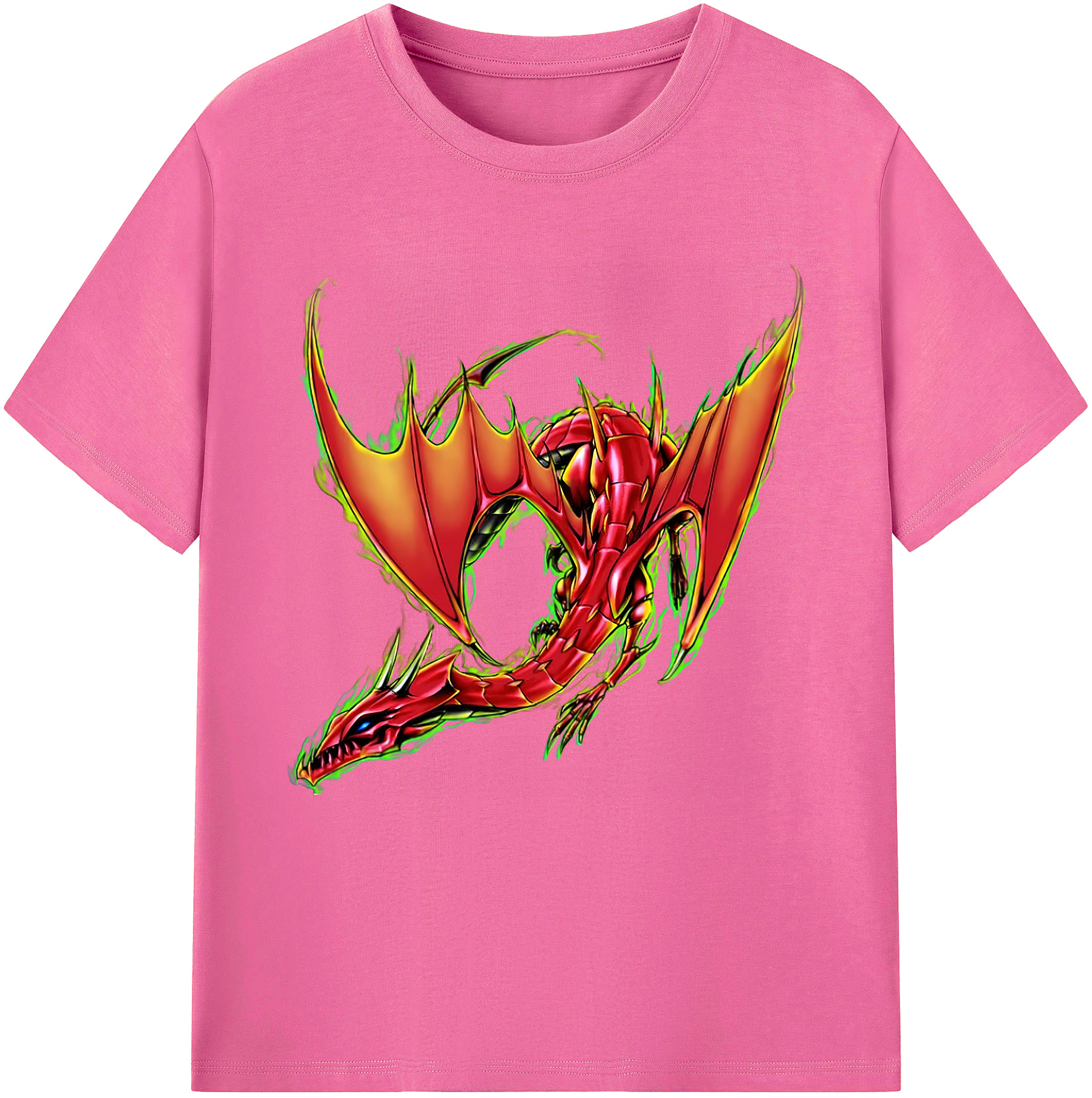 （画像用） 遊☆戯☆王 Yu-Gi-Oh! レディースカジュアルプリントTシャツ（綿100％）